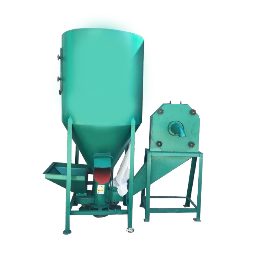 Commercial Animal Feed Grinder Mixer Vertical Animal Feed Mixer Machine 4