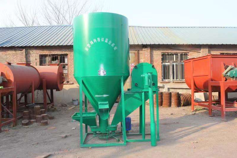 Commercial Animal Feed Grinder Mixer Vertical Animal Feed Mixer Machine 5