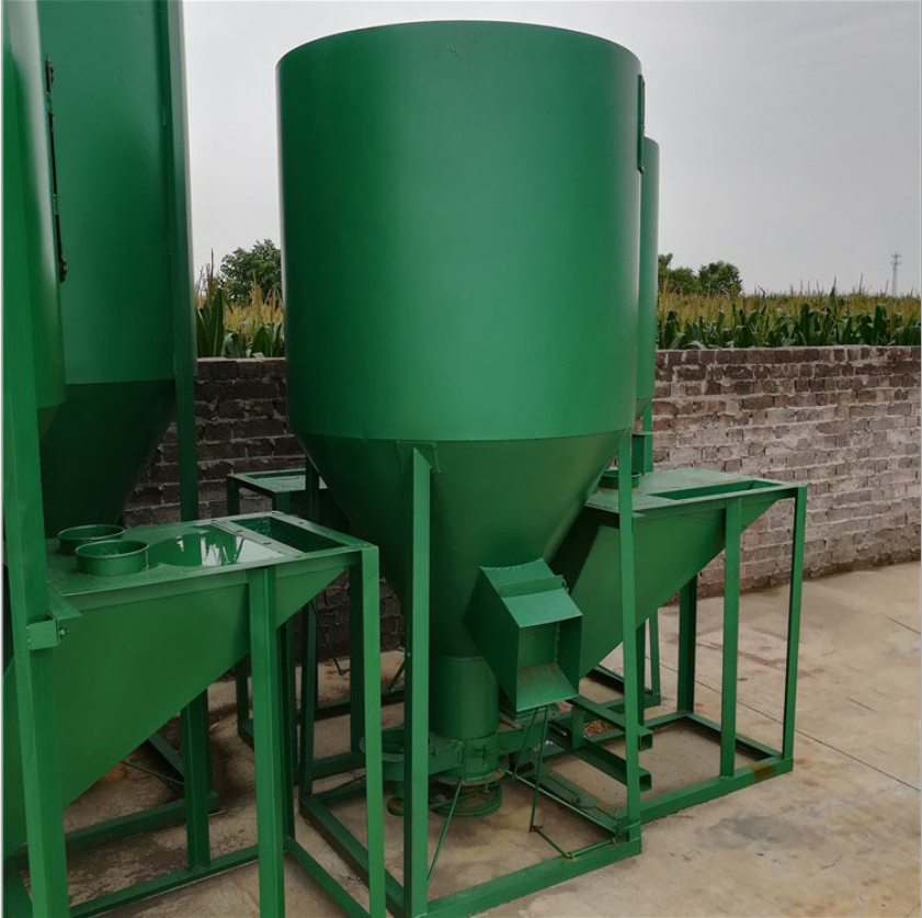 Commercial Animal Feed Grinder Mixer Vertical Animal Feed Mixer Machine 2